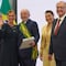 Beatriz Gutiérrez comparte emotivo momento con Lula da Silva durante su toma de protesta en Brasil (VIDEO)