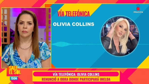 Olivia Collins vuelve a su entrevista en Sale el Sol.