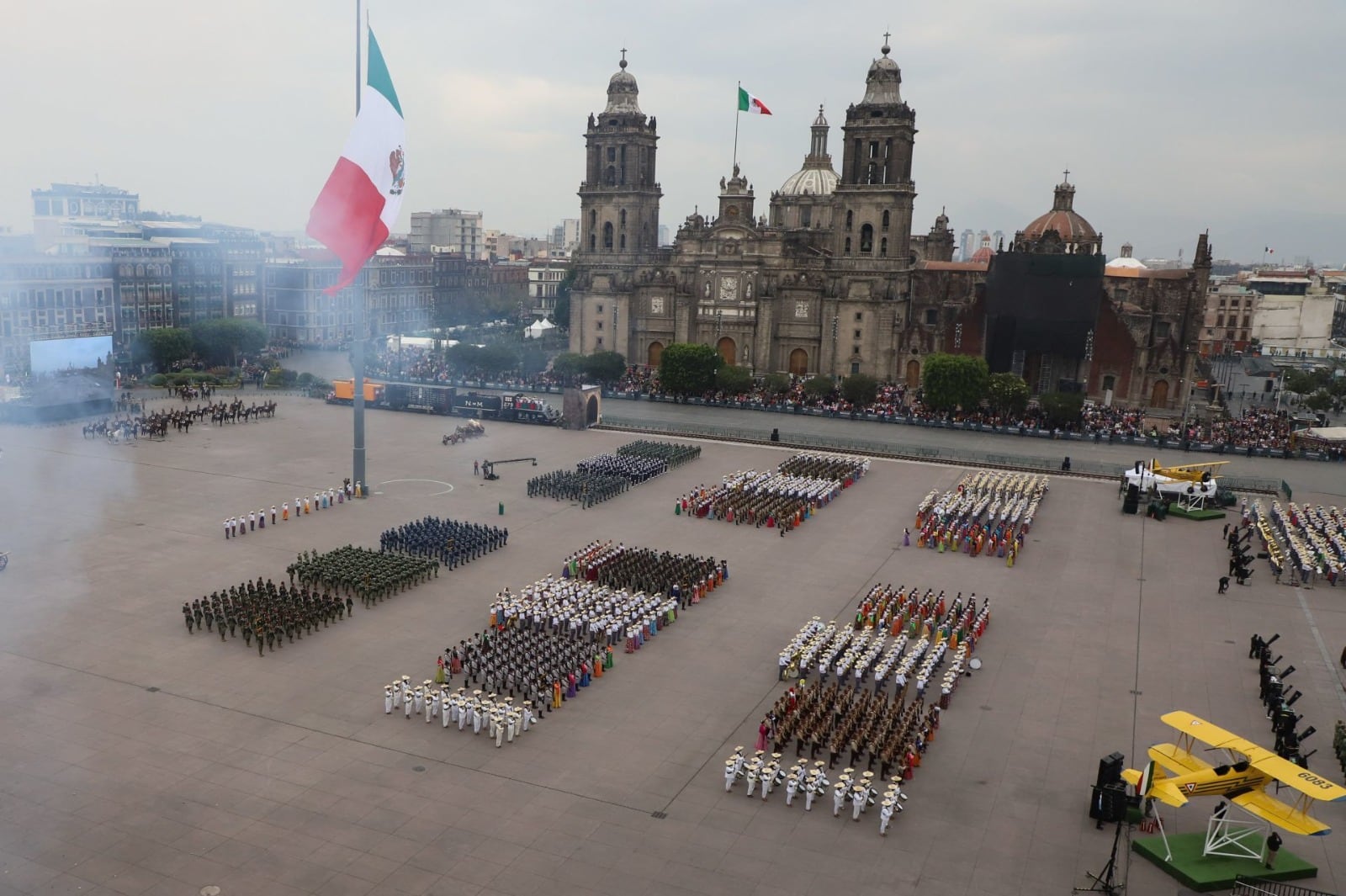 Desfile de la Revolución Mexicana el 20 de noviembre