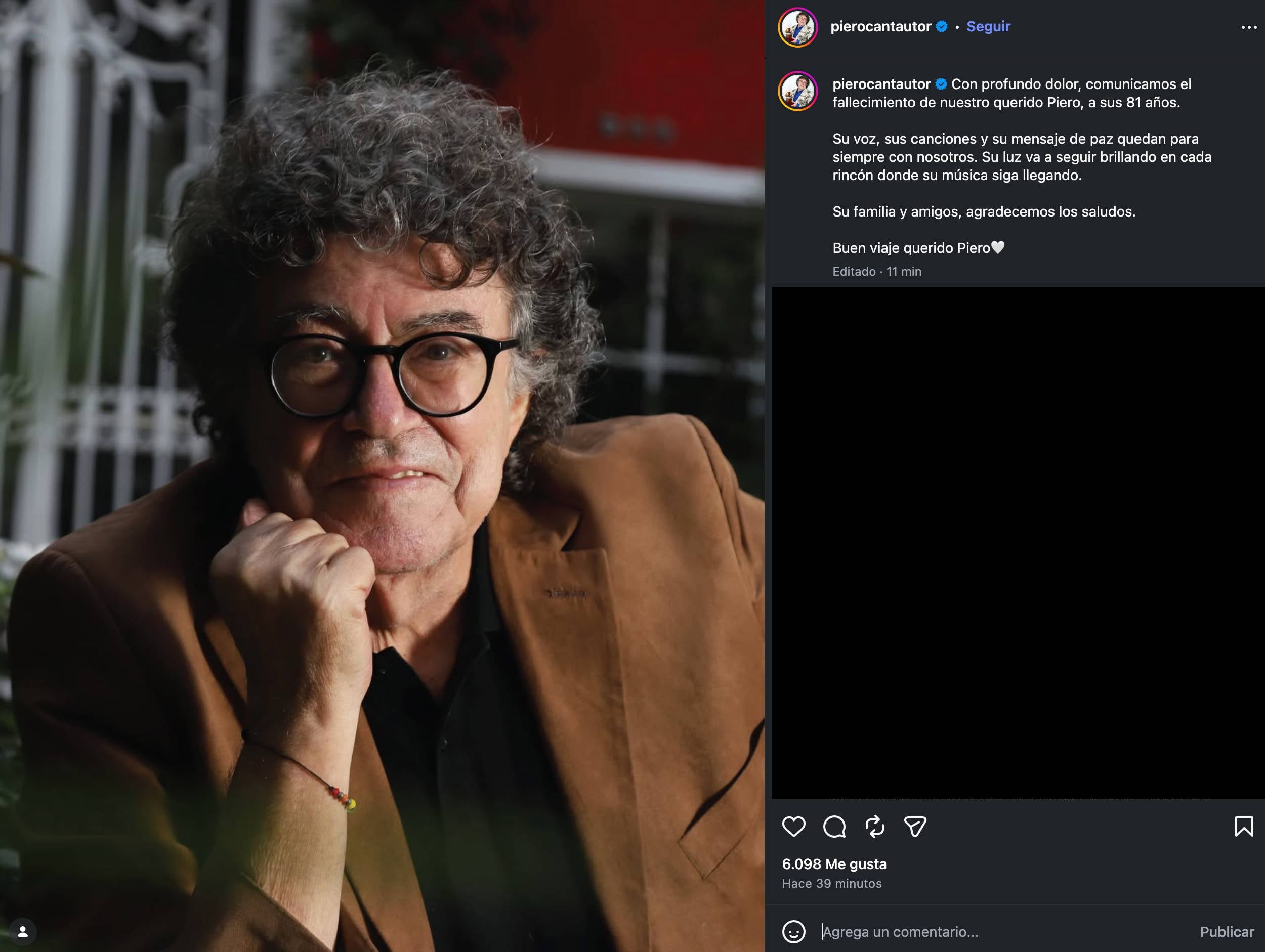 Muere el cantautor argentino Piero