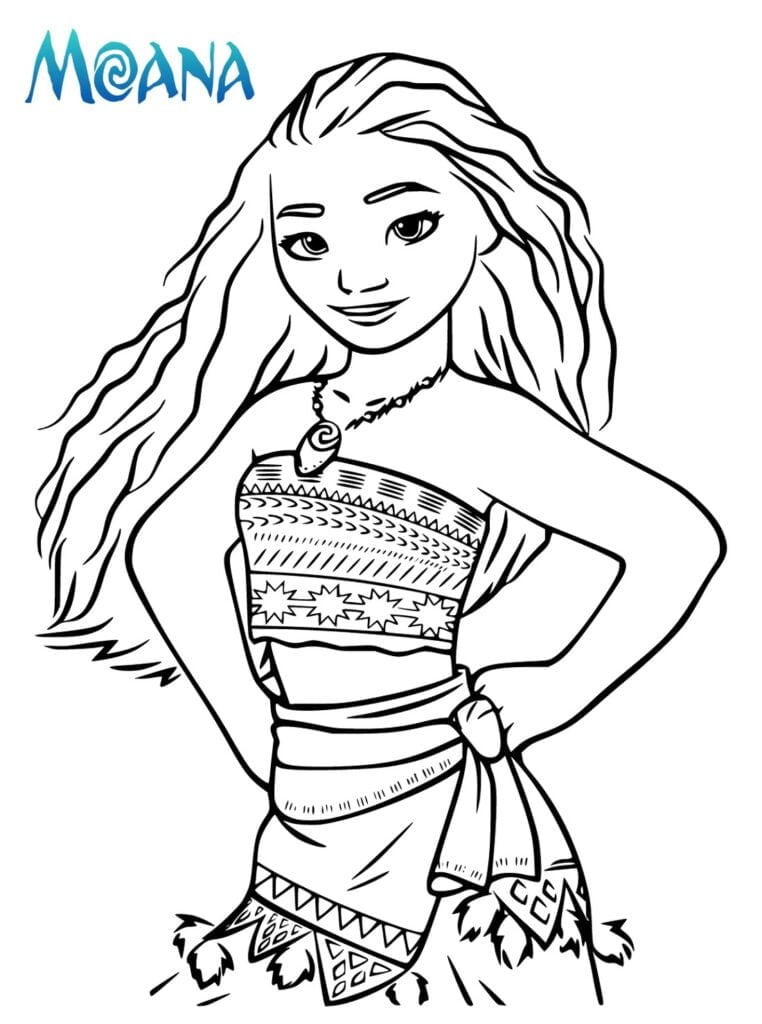 Dibujos de Moana