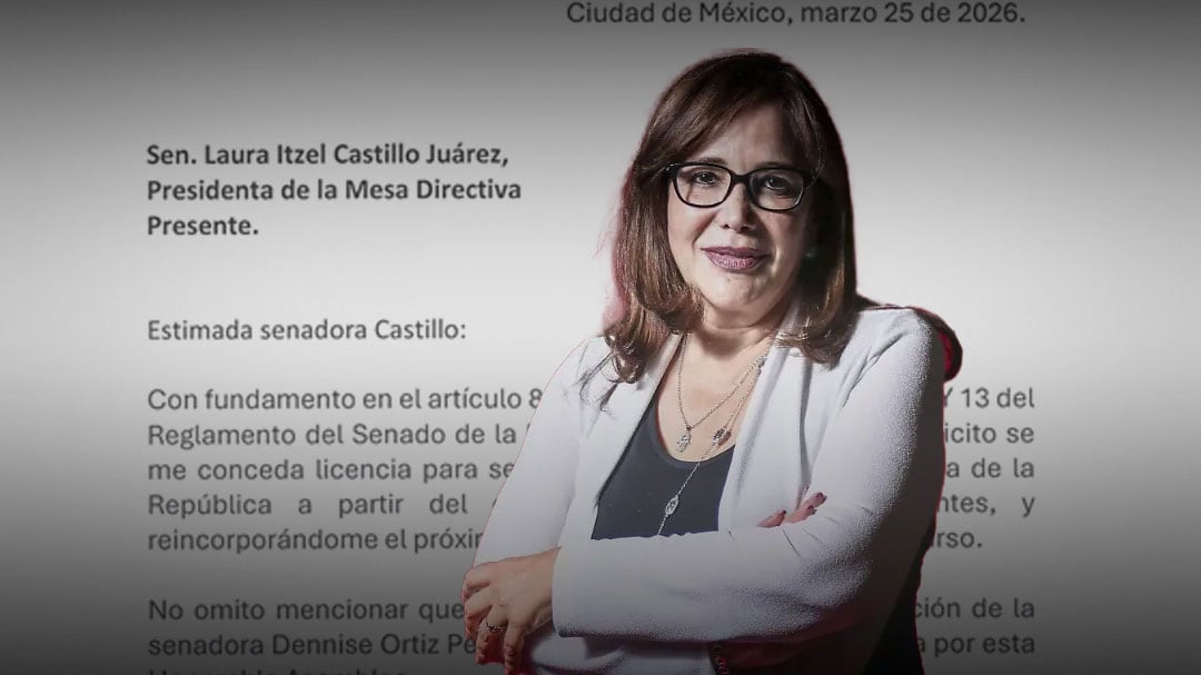 Yeidckol Polevnsky pide licencia en el Senado en plena votación del Plan B