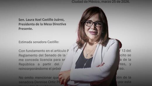 Yeidckol Polevnsky pide licencia en el Senado en plena votación del Plan B