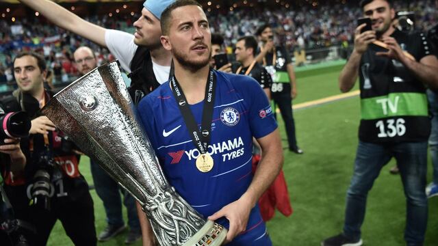 Hazard ganó la Europa League con el Chelsea
