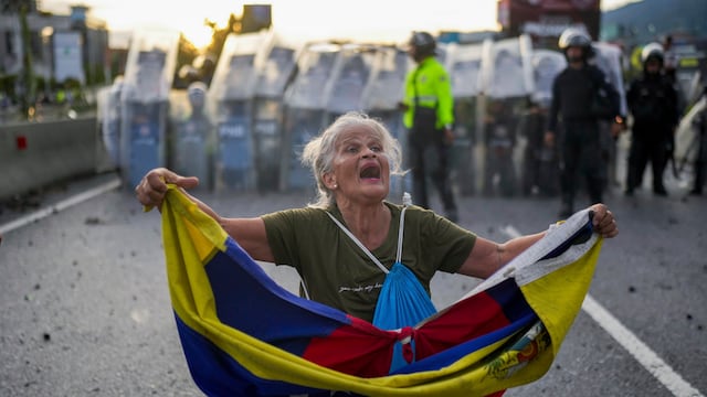 Protestas en Venezuela contra Nicolás Maduro
