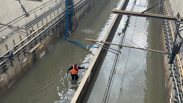 Línea A del Metro CDMX restablece circulación total, tras bombeo de vías por inundaciones