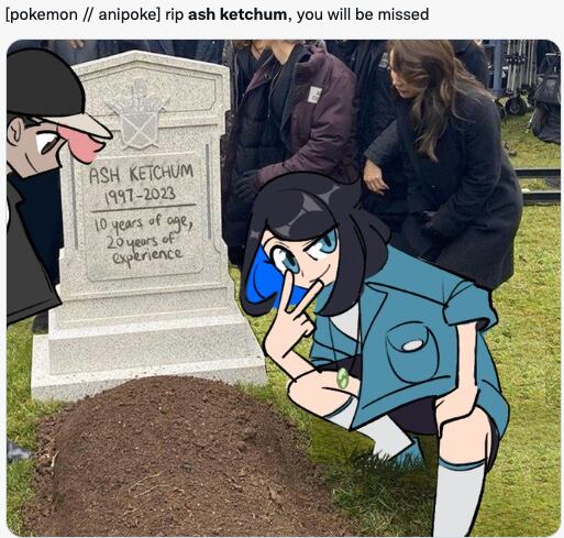 Memes se despiden de Ash Ketchum y Pikachu