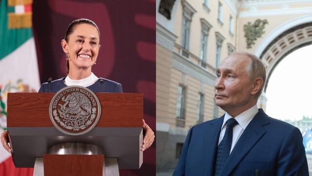 Vladimir Putin no asistirá a toma de posesión de Claudia Sheinbaum