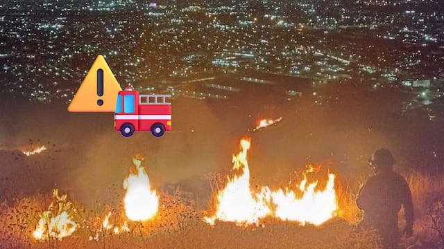 Emergencia en Tlalnepantla: incendio consume pastizales en Jardines del Recuerdo