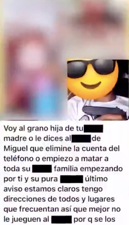 Carmen Baqué recibe amenazas tras denunciar robo