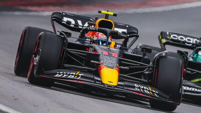 Checo Pérez en el GP de Canadá