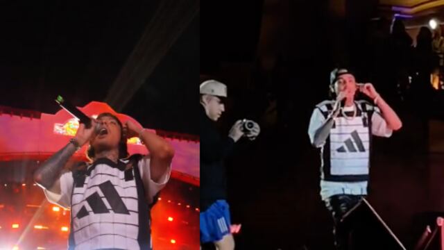 Natanael Cano usó oxígeno y chaleco antibalas en el Festival Arre HSBC 2023