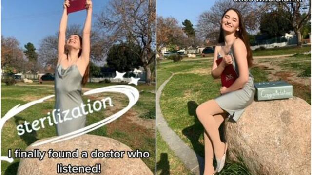 Mujer asexual celebra a los 25 años un ‘gender reveal’ tras ser operada para no tener hijos