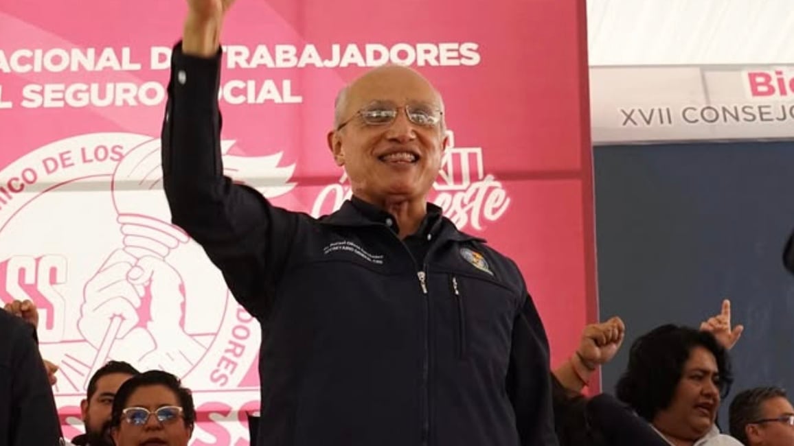 ¿Quién es Rafael Olivos Hernández? secretario general del Sindicato Nacional de Trabajadores del Seguro Social