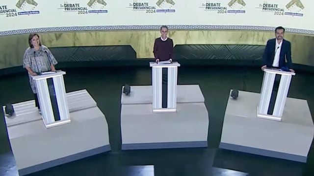 Segundo debate presidencial 2024 fue más visto que el primero
