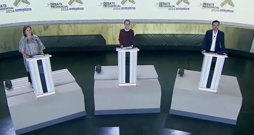 Segundo debate presidencial 2024 fue más visto que el primero