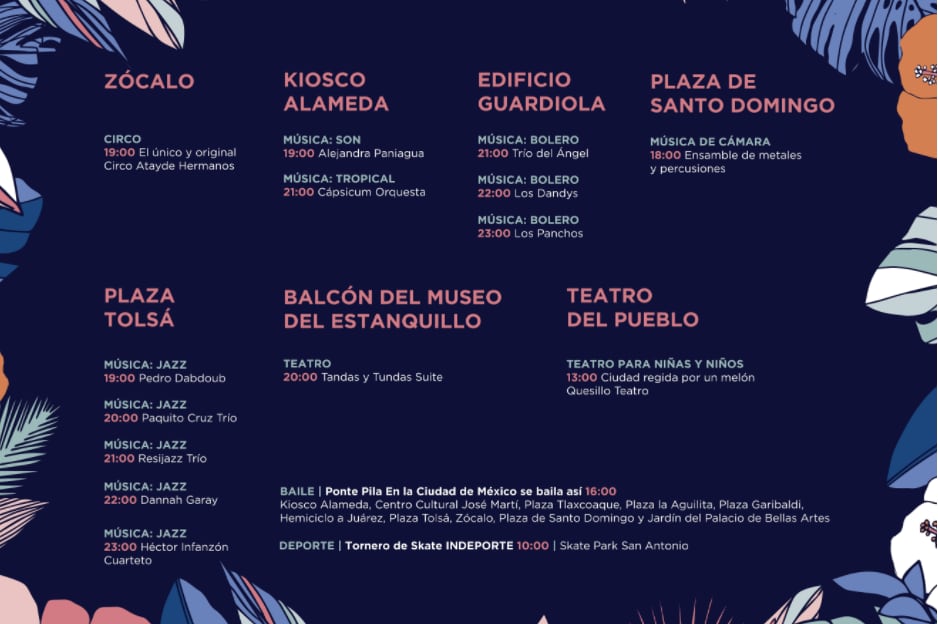 Programación: Festival de Primavera 2022