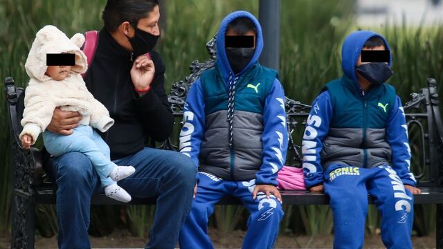 Padre e hijos en CDMX