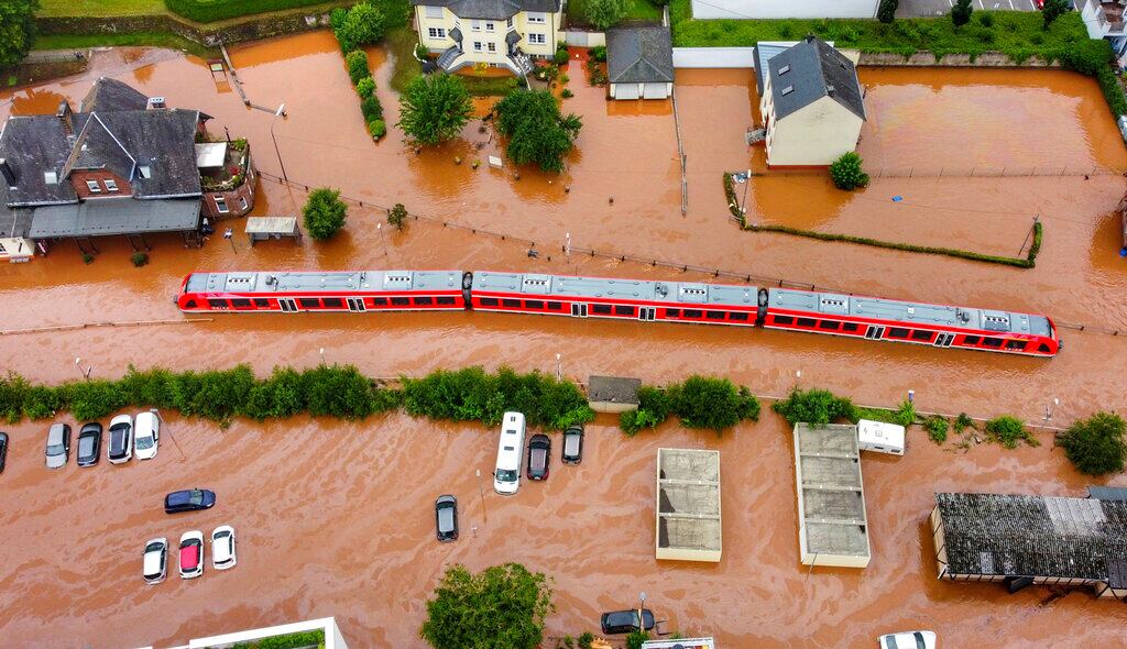 Inundaciones en Alemania y Bélgica