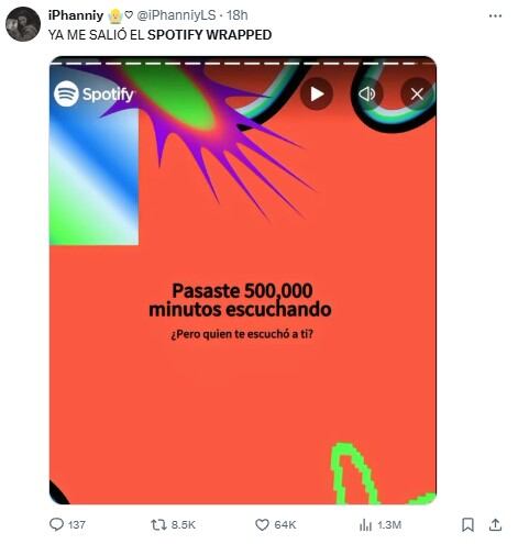 Memes del Spotify Wrapped 2024