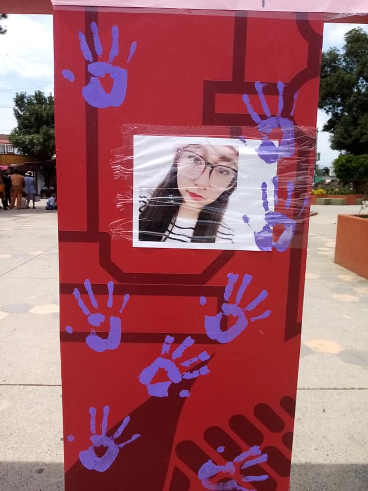 Protesta por feminicidio de Jacqueline