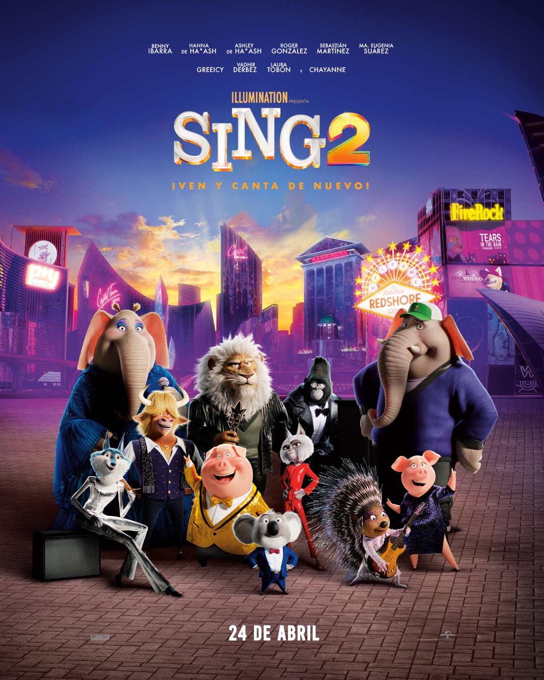 Sing y Sing 2 en Cinemex