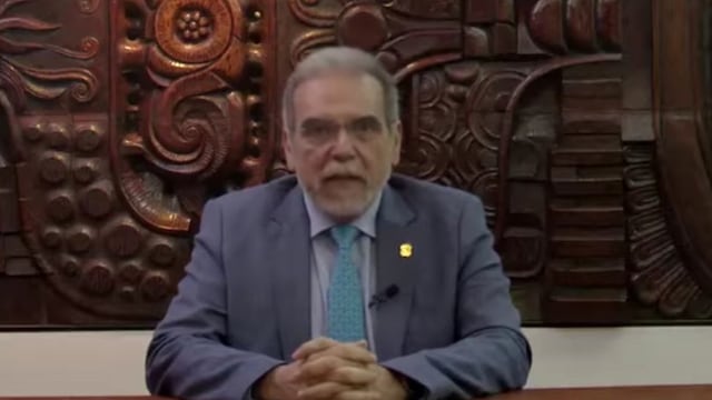 Martín Aguilar Sánchez, rector de la Universidad Veracruzana