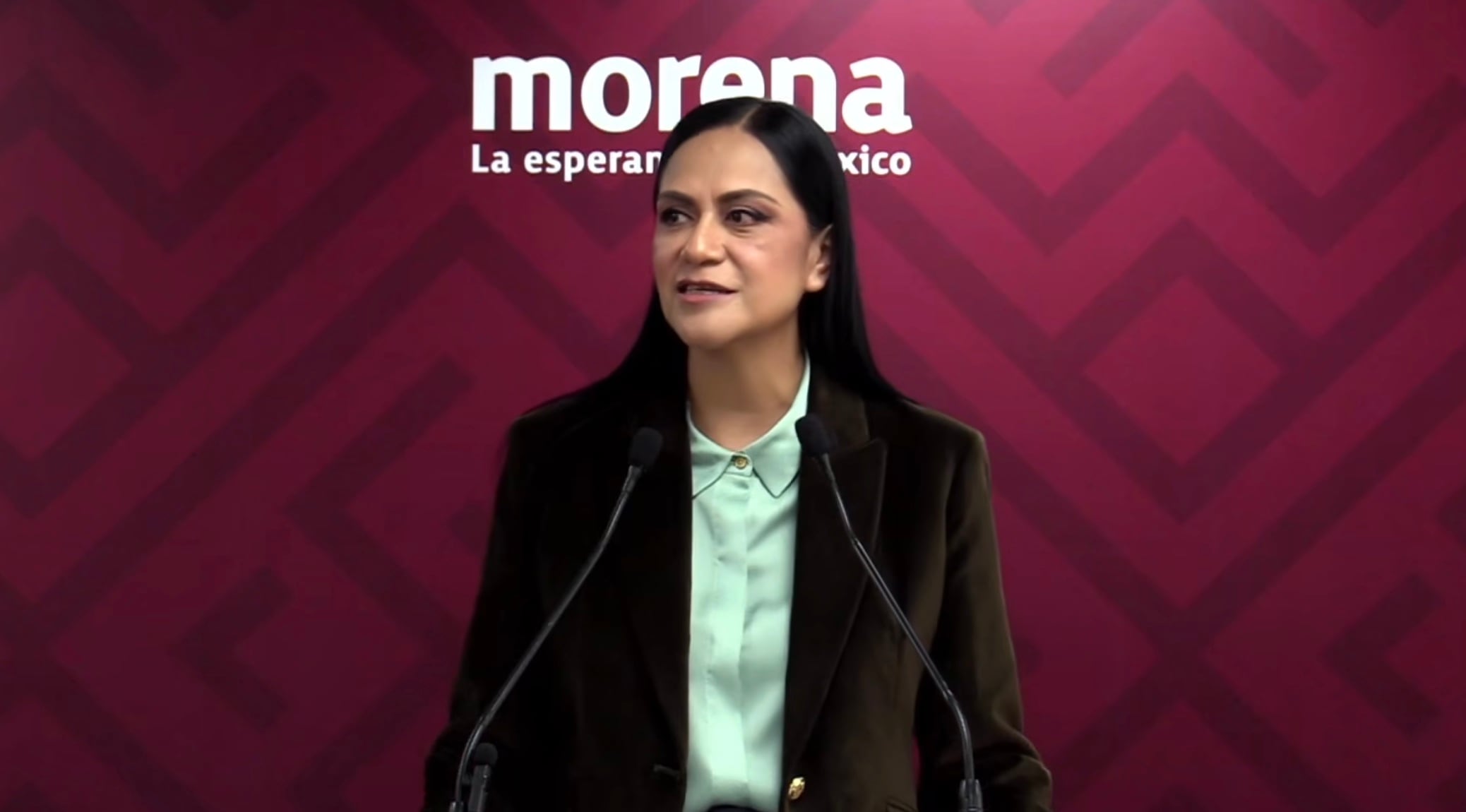 Ariadna Montiel, presidenta nacional de Morena
