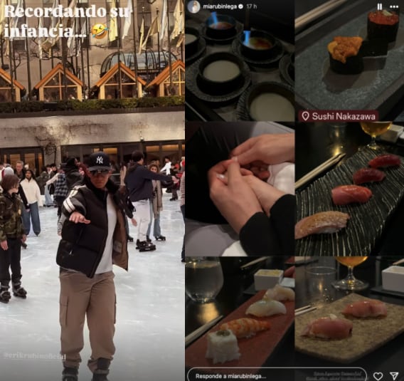 Andrea Legarreta presume parte de sus vacaciones