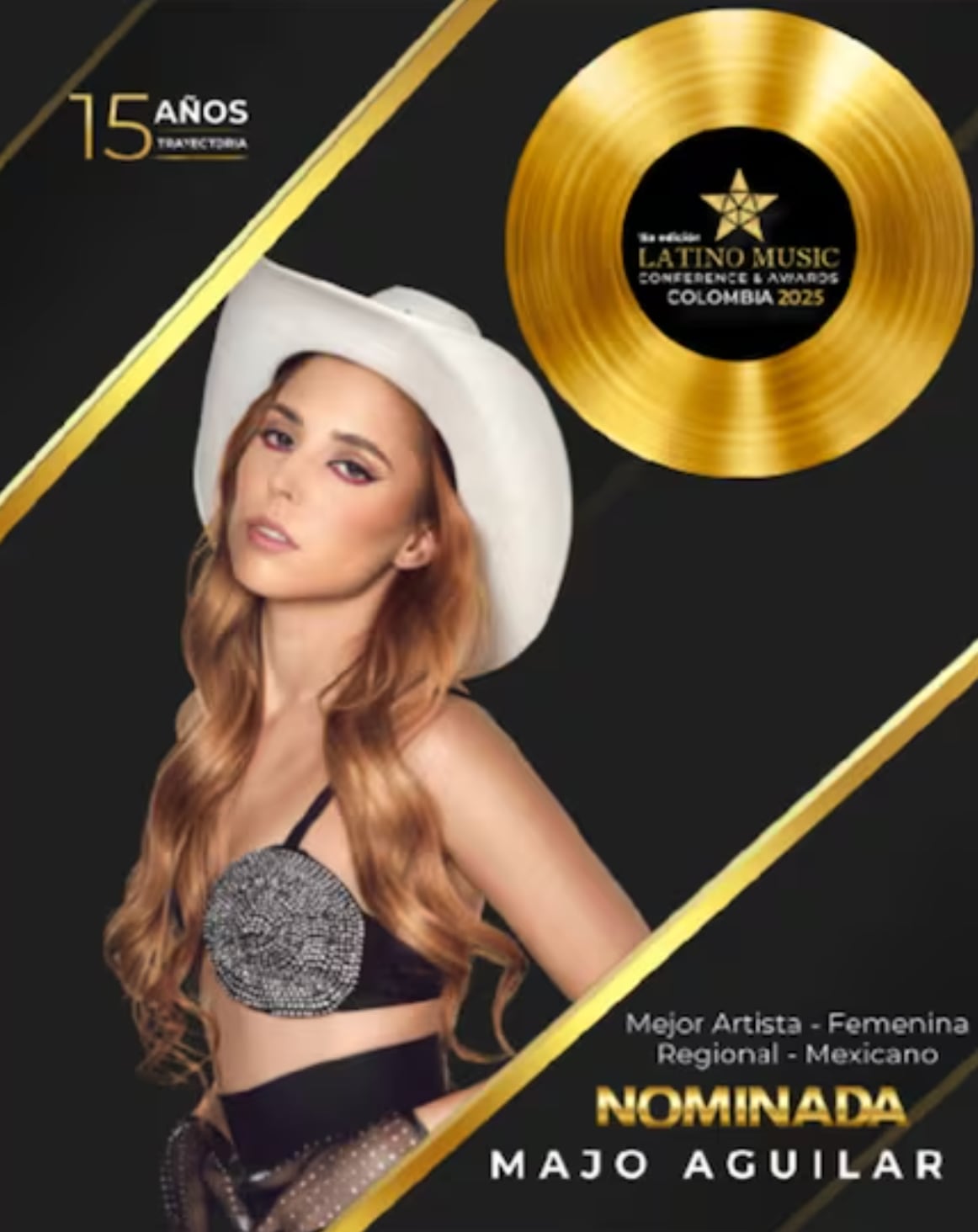 Majo Aguilar en Latino Music Conference & Awards 2025