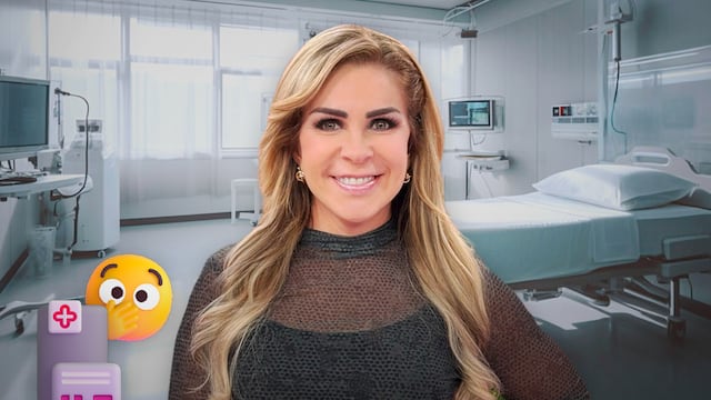 Rocío Sánchez Azuara es hospitalizada.
