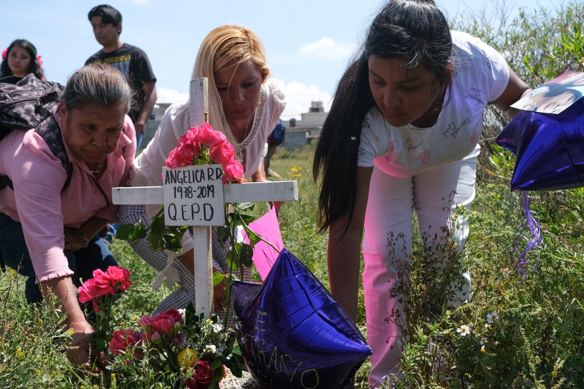 Protesta por feminicidios en Ecatepec