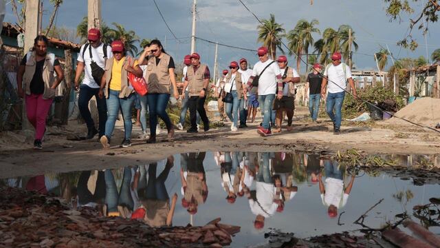 Hoy inicia el censo casa por casa en los cinco estados afectados por lluvias; participan 600 brigadas con tres mil servidores de la nación de la Secretaría de Bienestar