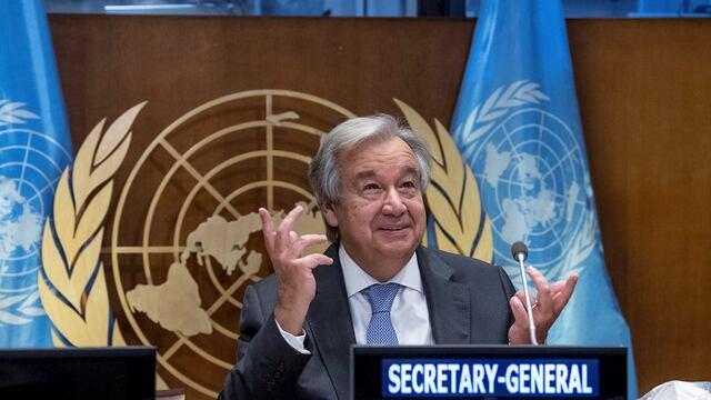 Antonio Guterres.