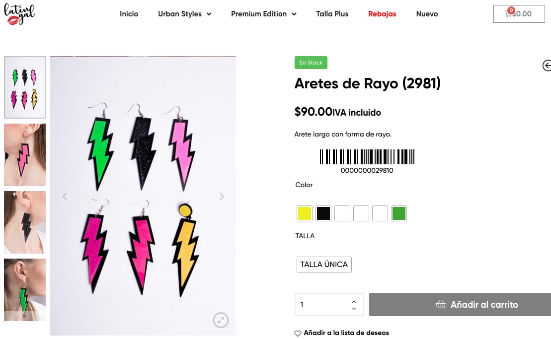 Ropa que Galilea Montijo mandó a Bárbara de Regil.