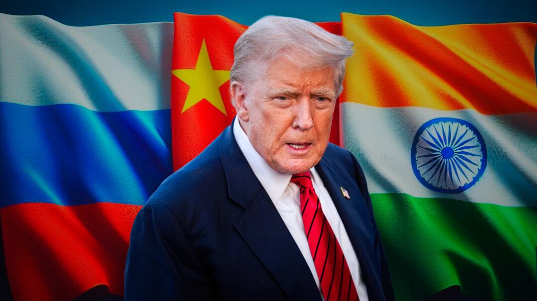 Donald Trump acusa a India y Rusia de alianza con China: “Que les vaya bien”