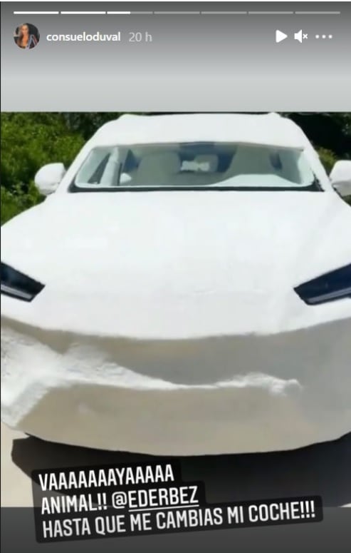 Consuelo Duval reacciona a Lamborghini de Kim Kardashian