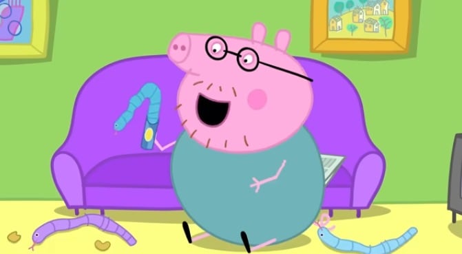 Capítulo Peppa Pig le hace bromas a Papá Cerdito por Día de los Inocentes