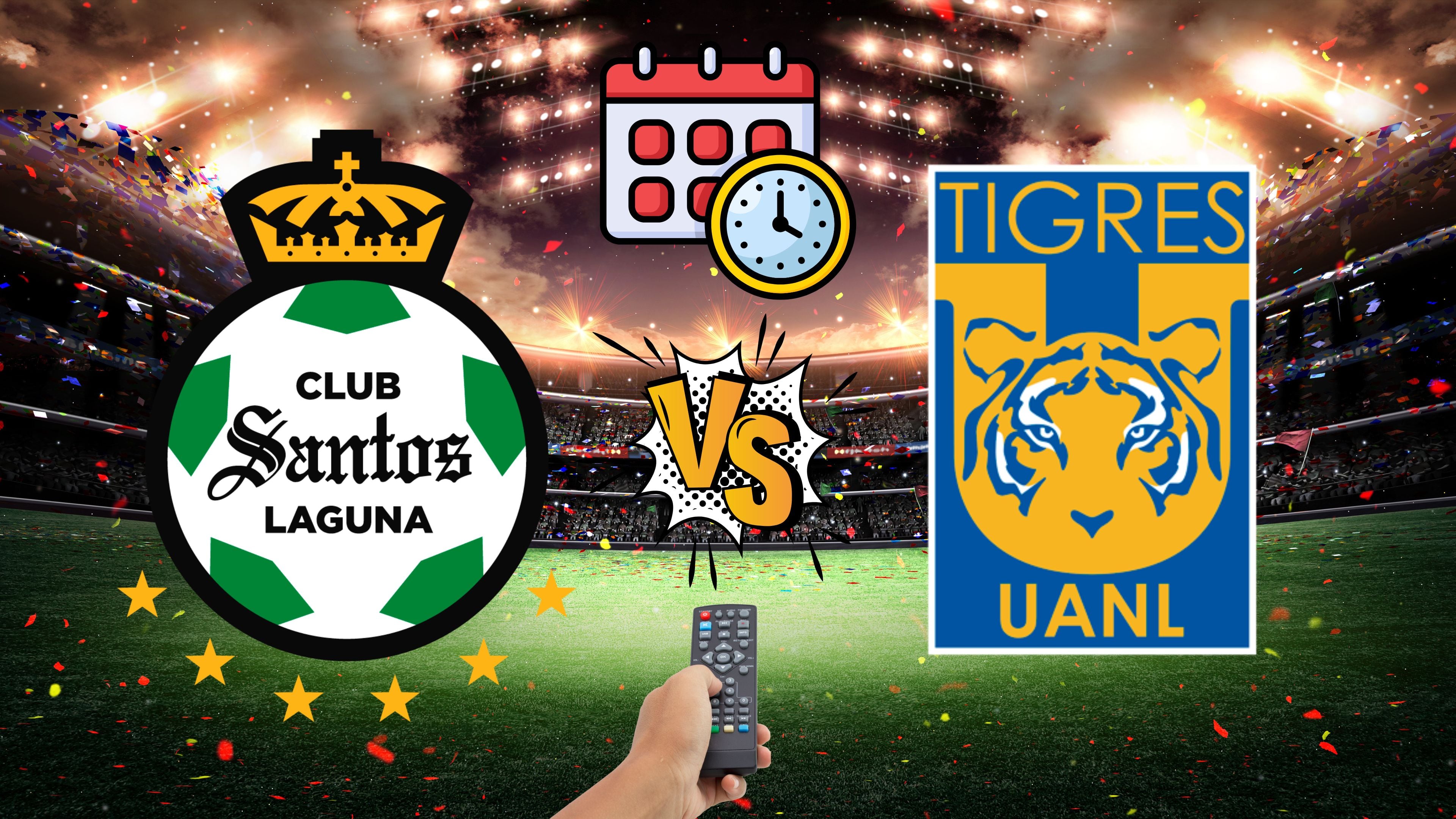 Santos vs Tigres: ¿Cuándo y dónde ver el partido de la Jornada 6 de la Liga MX?