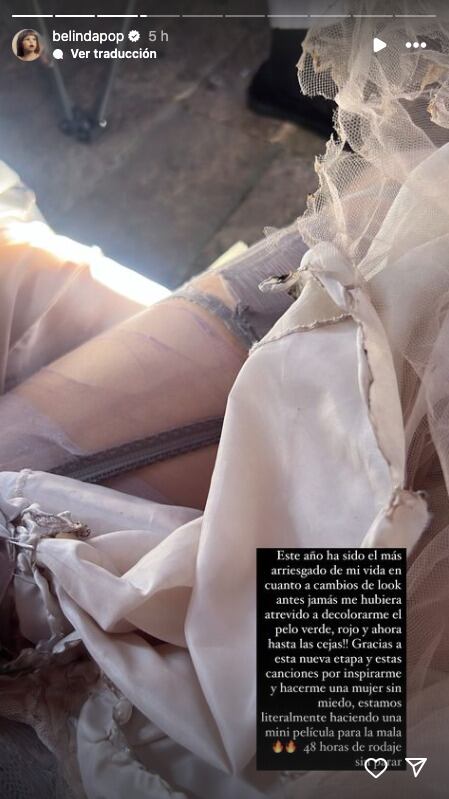 Belinda habla de su nuevo cambio de look