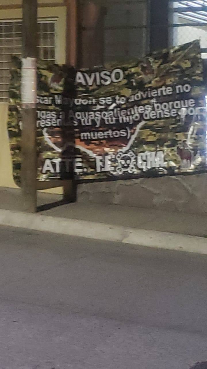 ¿Por qué amenazaron a Óscar Maydon en Aguascalientes?