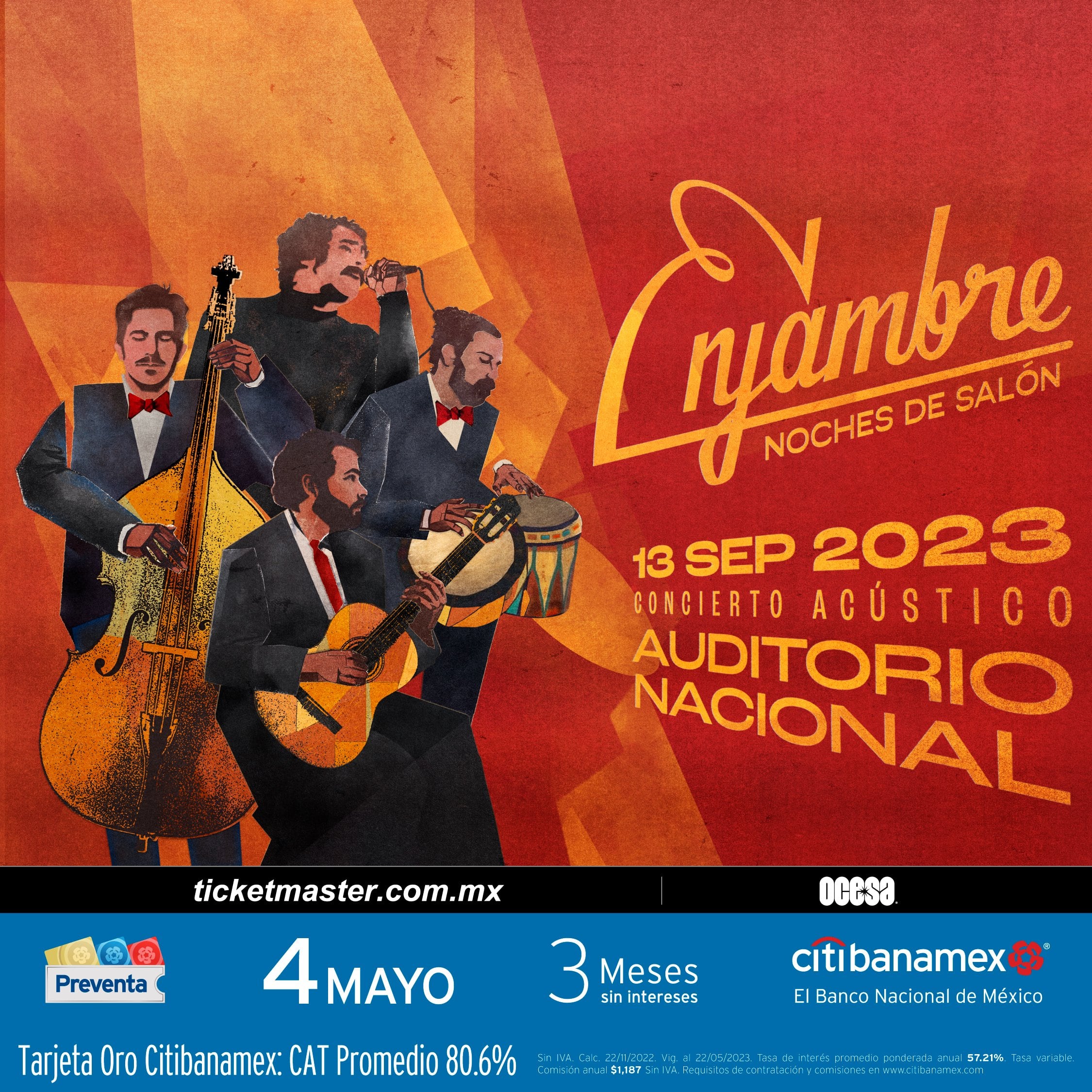 Enjambre conciertos 2023: Precio de los boletos para no perderte ni uno