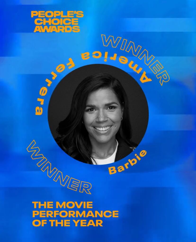 América Ferrera, ganadora People's Choice Awards 2024