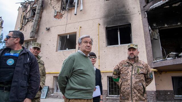 António Guterres visita Kiev en medio de la guerra entre Rusia y Ucrania/ António Guterres