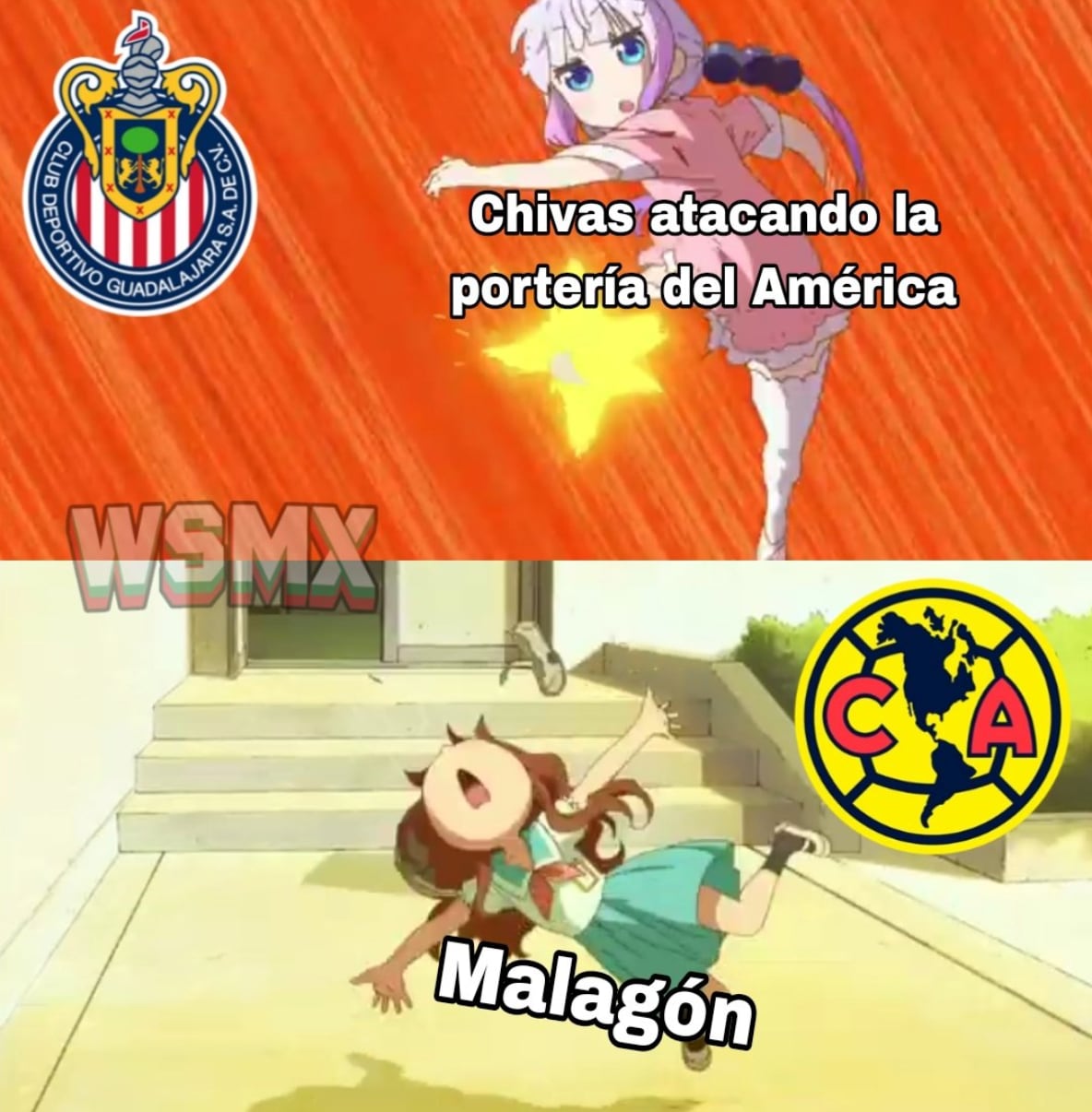 Memes Chivas vs América