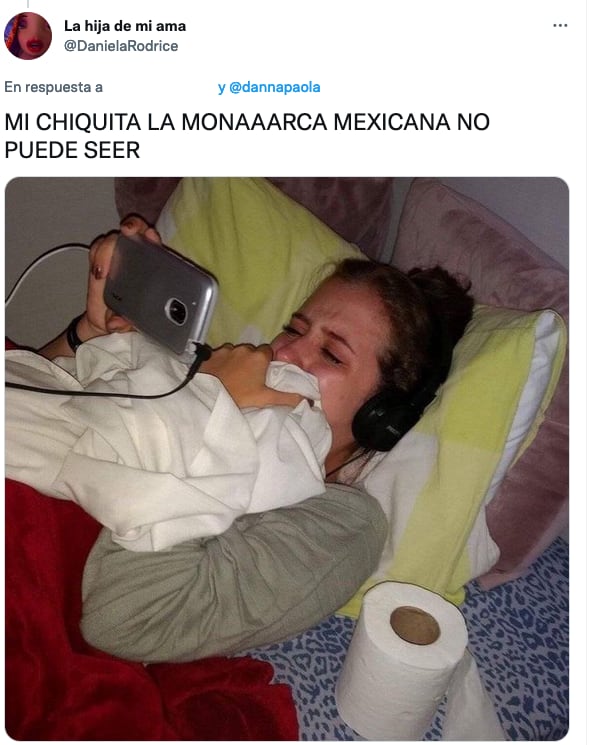 Daniela Rodrice emocionada porque Danna Paola usa sus frases.