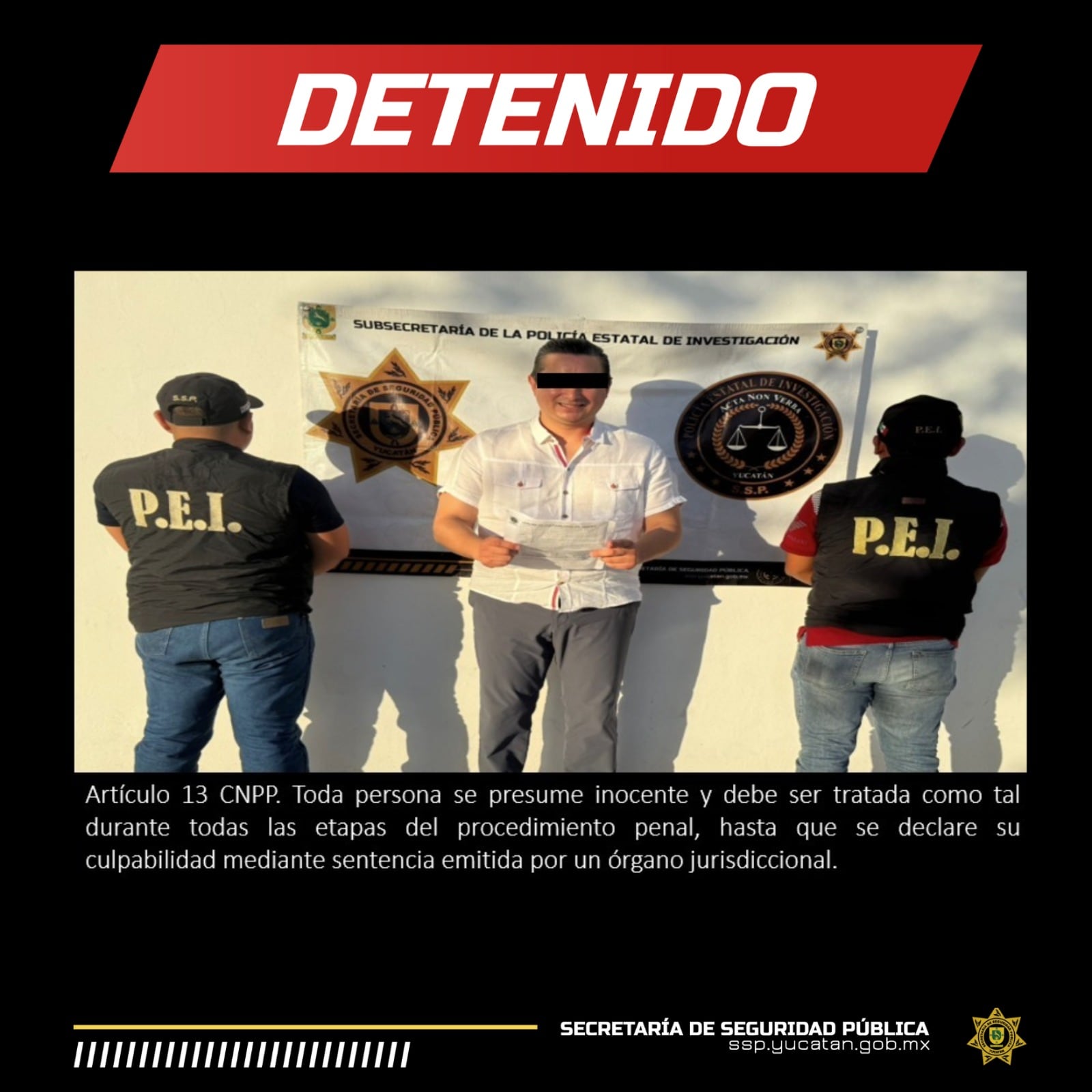 Presidente del PRI en Mérida, Rafael Alejandro Echazarreta es detenido