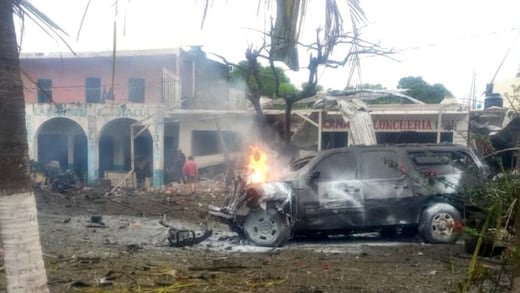 Explosión de coche bomba en Coahuayana, Michoacán, deja tres muertos