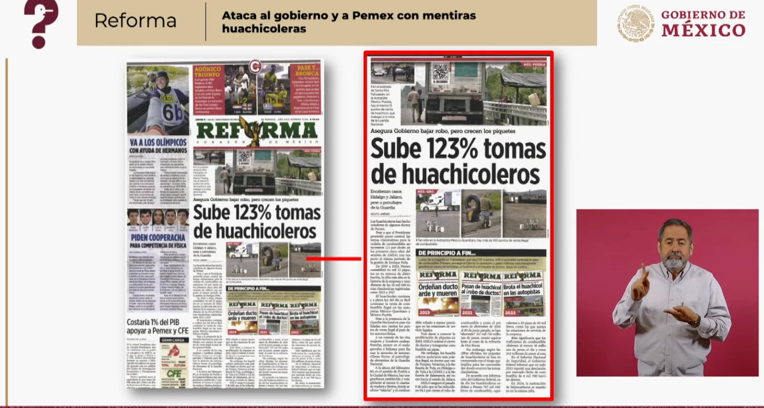 Quién es quién en las mentiras de la semana del 17 de julio