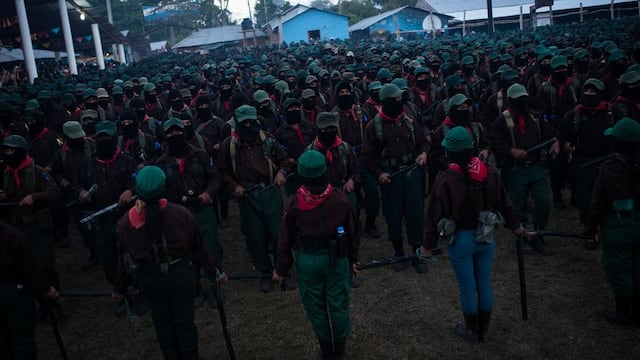 Ejército Zapatista de Liberación Nacional celebra 25 años de existencia